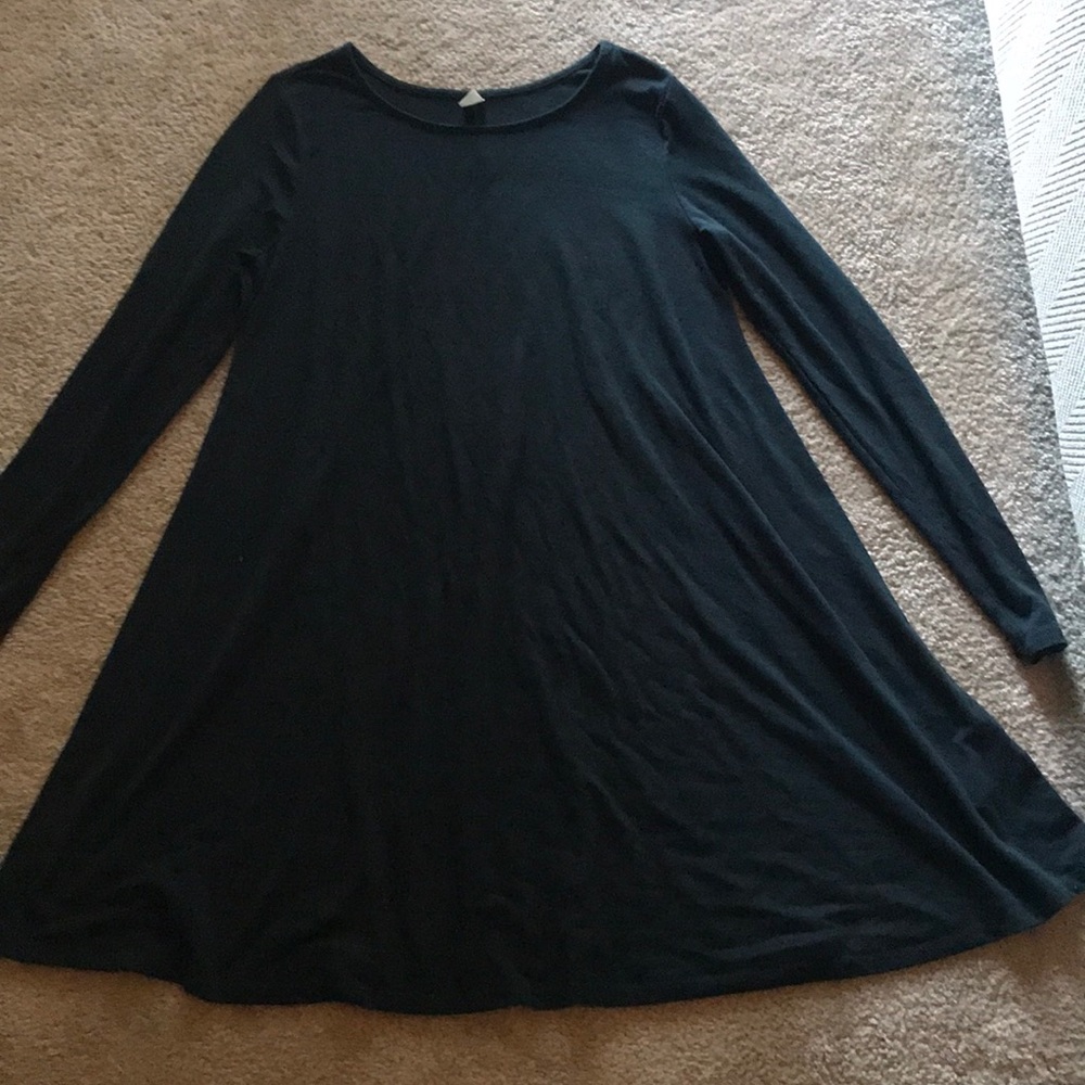 Navy Blue Sweater Dress